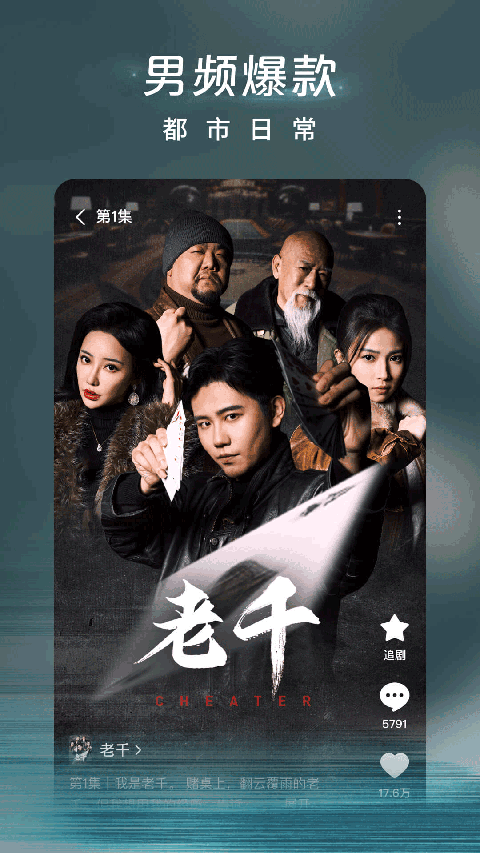 雨后城市玻璃幕墙的霓虹倒影壁纸